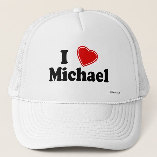 Casquette J'aime Michael (Devant)