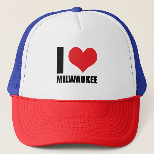 Casquette J'aime Milwaukee (Devant)