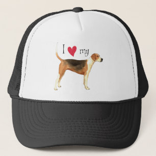 Casquette J'aime mon American Foxhound
