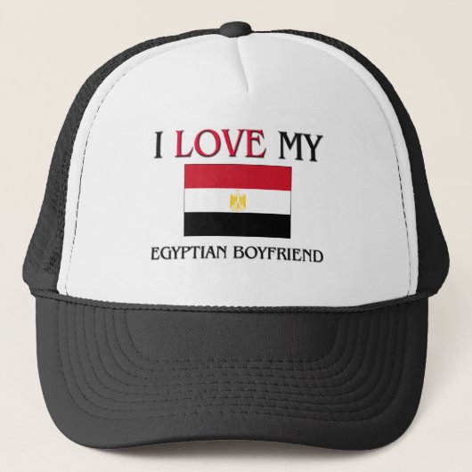 Casquette J'aime mon ami égyptien (Devant)