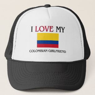 Casquette J'aime mon amie colombienne