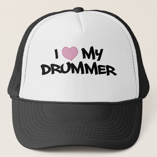 Casquette J'aime mon batteur (Devant)