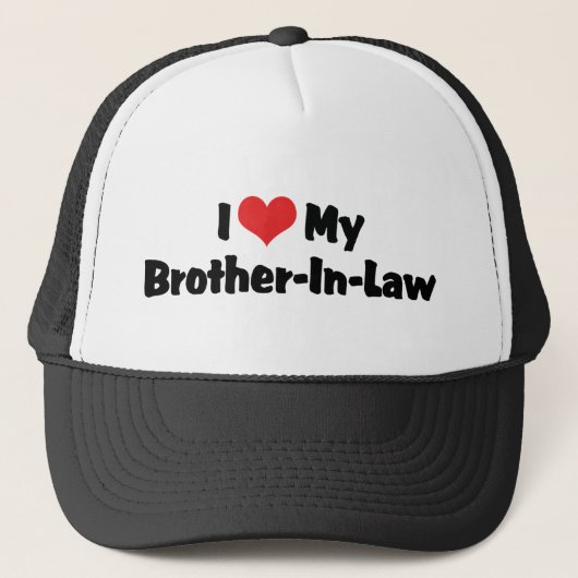 Casquette J'aime mon beau-frère (Devant)