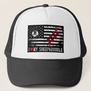 Casquette J'aime mon berceau mignon propriétaire chien cadea