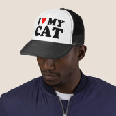 Casquette J'Aime Mon Chat (En situation)