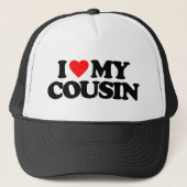 CASQUETTE J'AIME MON COUSIN (Devant)