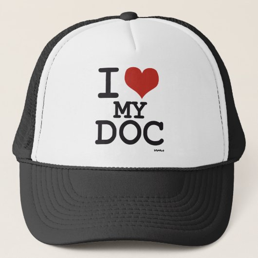 Casquette J'aime mon Doc. - docteur (Devant)