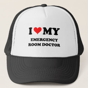 Casquette J'aime mon docteur de chambre de secours