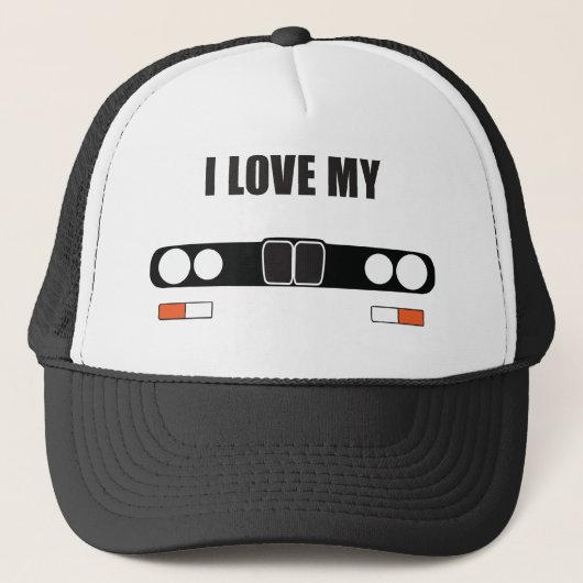 Casquette j'aime mon E28 (Devant)