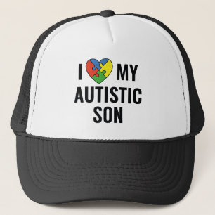 Casquette J'Aime Mon Fils Autiste