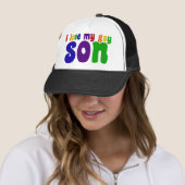 Casquette J'Aime Mon Fils Gay (En situation)