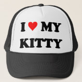 Casquette J'Aime Mon Kitty (Devant)