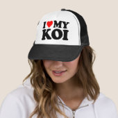 CASQUETTE J'AIME MON KOI (En situation)