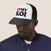 CASQUETTE J'AIME MON KOI (En situation)