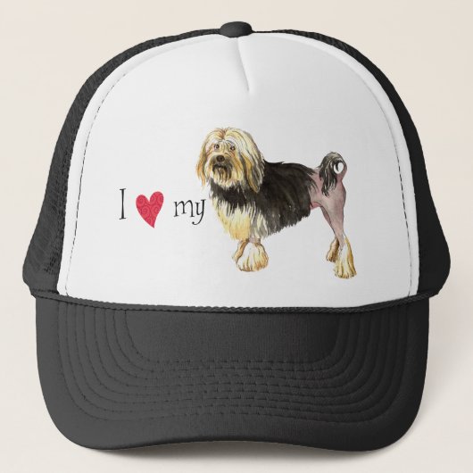 Casquette J'aime mon Lowchen (Devant)