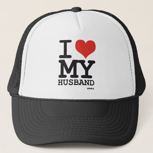 Casquette j'aime mon mari (Devant)