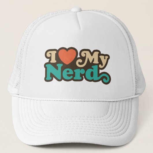 Casquette J'aime mon Nerd (Devant)
