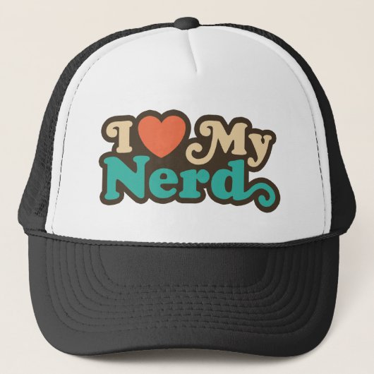 Casquette J'aime mon Nerd (Devant)
