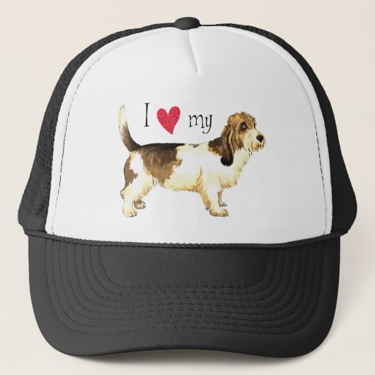 Casquette J'aime mon PBGV (Devant)