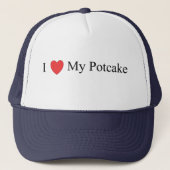 Casquette J'aime mon Potcake (Devant)
