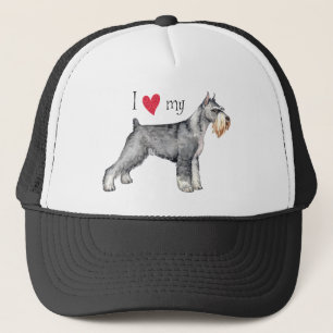 Casquette J'aime mon Schnauzer standard