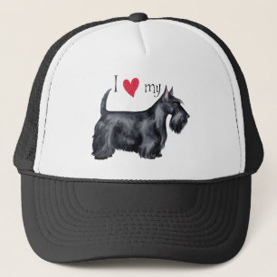 Casquette J'aime mon Scottie