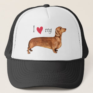 Casquette J'aime mon teckel
