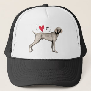 Casquette J'aime mon Weimaraner
