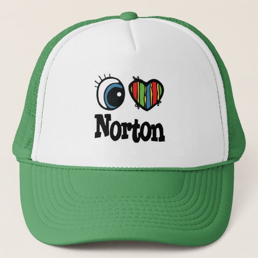 Casquette J'aime Norton (Devant)