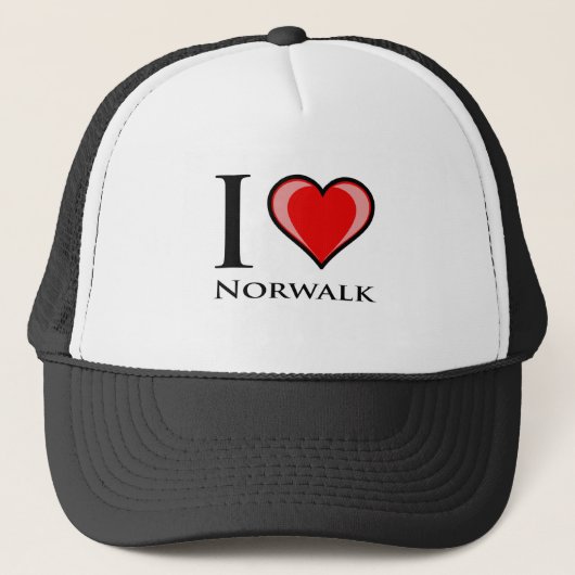 Casquette J'aime Norwalk (Devant)