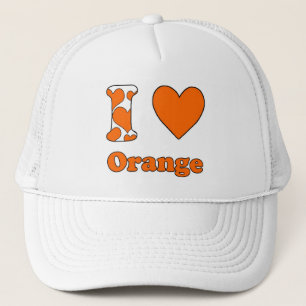 Casquette J'aime Orange