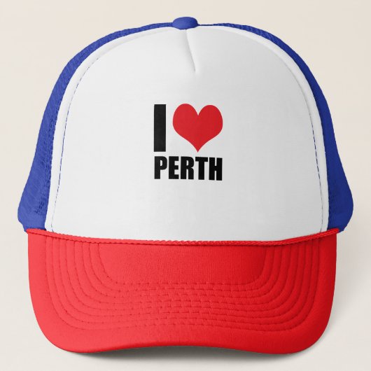 Casquette J'aime Perth (Devant)
