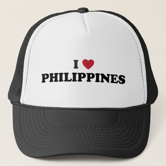 Casquette J'aime Philippines (Devant)