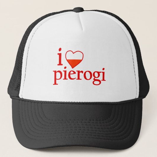 Casquette J'aime Pierogi (Devant)