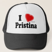 Casquette J'aime Pristina (Devant)