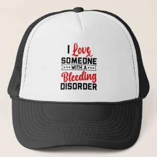 Casquette J'Aime Quelqu'Un Avec Un Trouble Saignant Ruban Ro