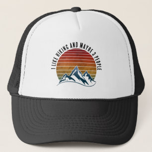 CASQUETTE J'AIME RANDONNER ET PEUT-ÊTRE 3 PERSONNES