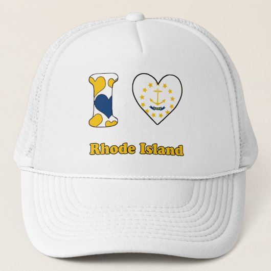 Casquette J'aime Rhode Island (Devant)