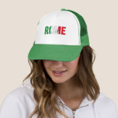 Casquette J'aime Rome (En situation)