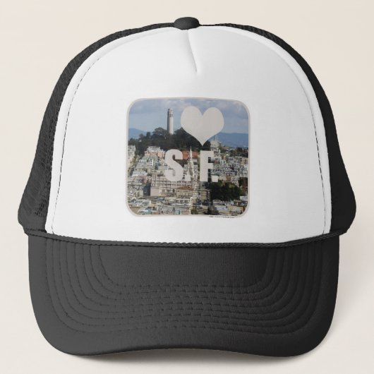 Casquette J'aime San Francisco (Devant)