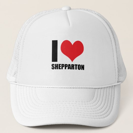 Casquette J'aime Shepparton (Devant)