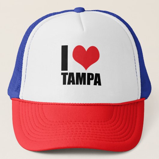 Casquette J'aime Tampa (Devant)
