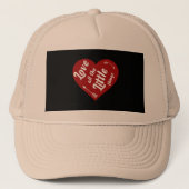 Casquette J'aime toutes les petites choses design (Devant)