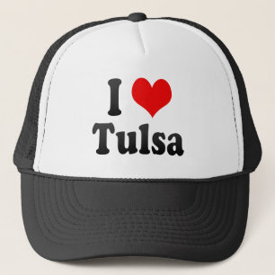 Casquette J'aime Tulsa, Etats-Unis