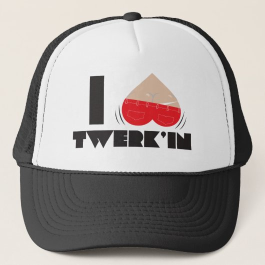 Casquette J'aime Twerkin (Devant)