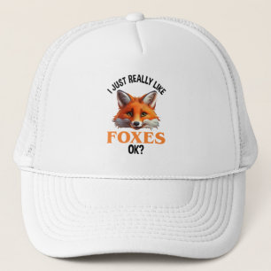 Casquette J'Aime Vraiment Les Renards D'Accord ?
