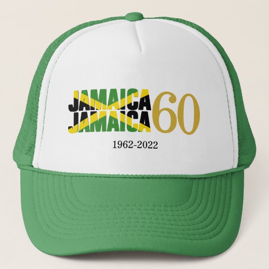 Casquette JAMAICA 60e anniversaire de l'indépendance (Devant)