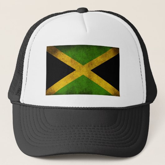 Casquette Jamaica Flag - Proud Jamaicans - Rasta Cap (Devant)