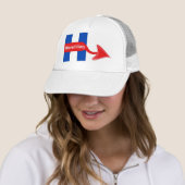 Casquette Jamais Hillary (En situation)