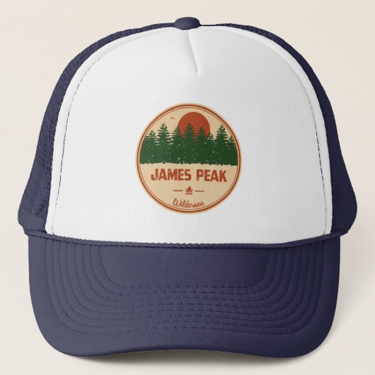 Casquette James Peak Wilderness Colorado (Devant)